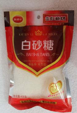 开心乐白砂糖400g