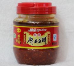 精星红油郫县豆瓣酱500g